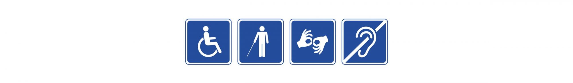 תמונת תמרורים של מוגבלויות